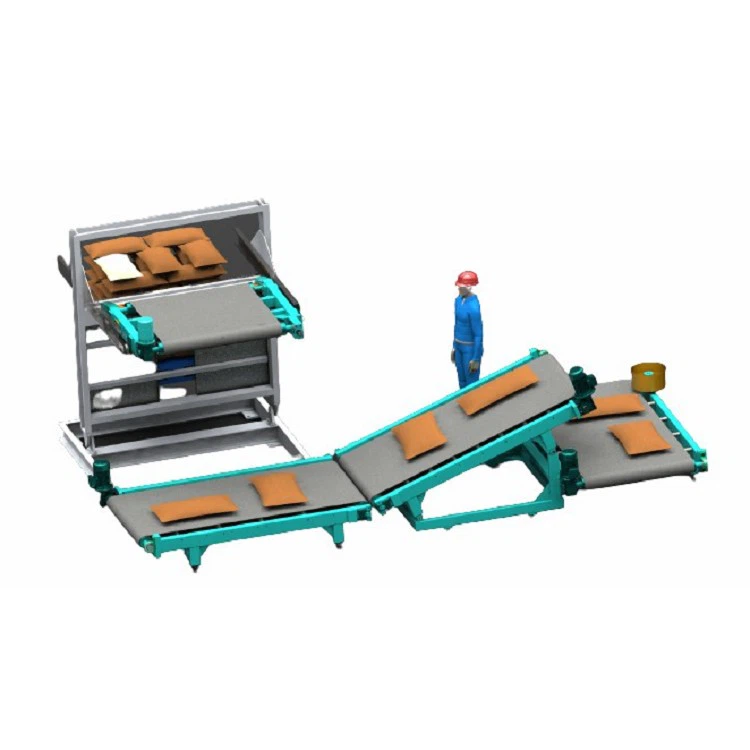 Vysokorýchlostný robotický depaletizačný stroj