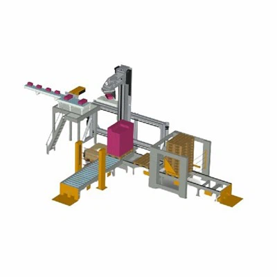 Krabicový paletizačný systém