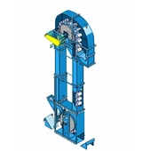 Korčekový výťah reťazového typu